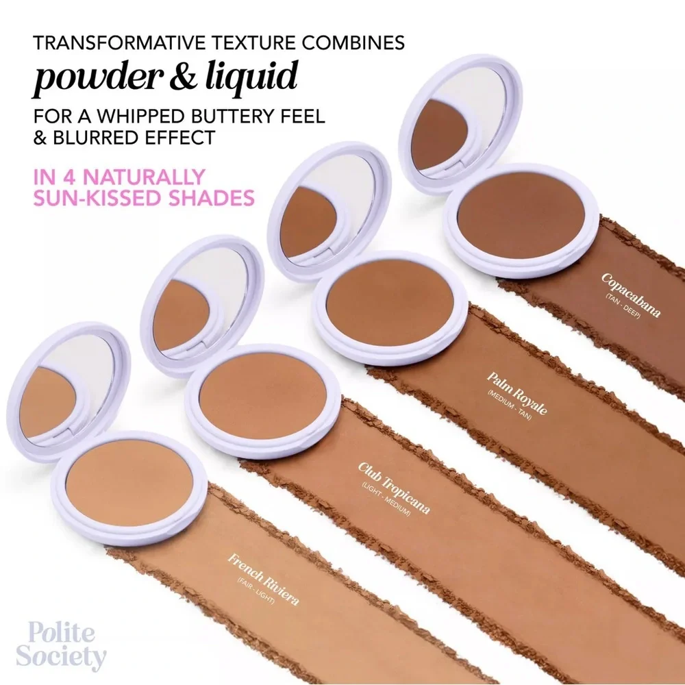 Polite Society ‘Palm Royale’ Cabana Club Blurring Bronzer